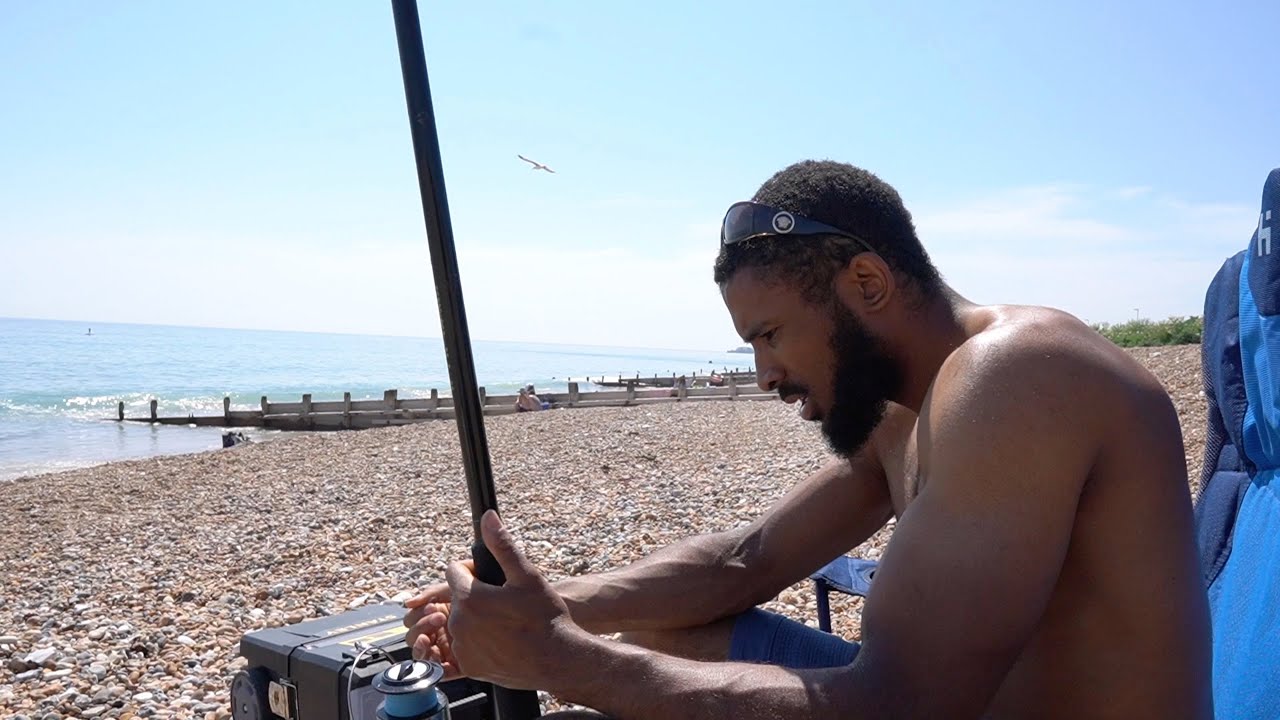 Day Fishing At Worthing, West Sussex