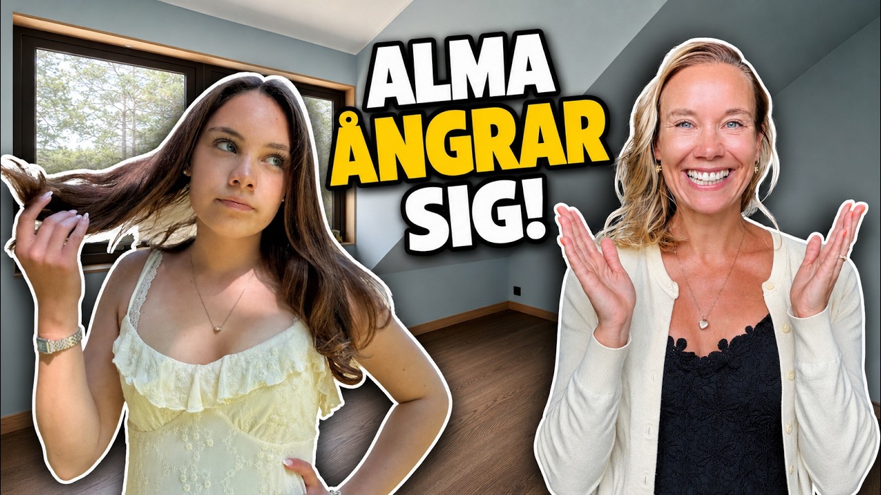 Vi flyttar &Auml;NTLIGEN in i v&aring;rt nya hus! L&Aring;NG VIDEO