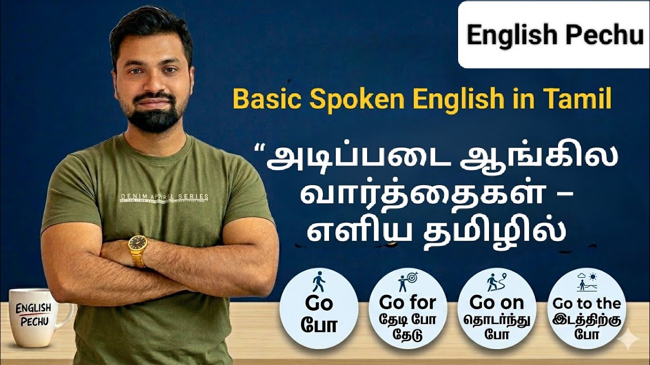 Spoken English in Tamil | தினசரி பயன்பாட்டு ஆங்கில வாக்கியங்கள் | Spoken English தமிழ் விளக்கம் |