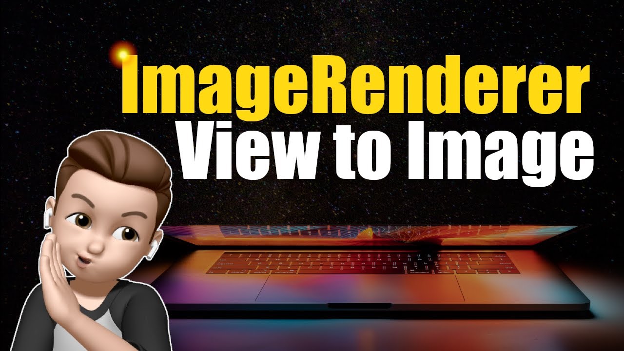 SwiftUI ImageRenderer: Convert View to Image | iOS 16 Tutorial