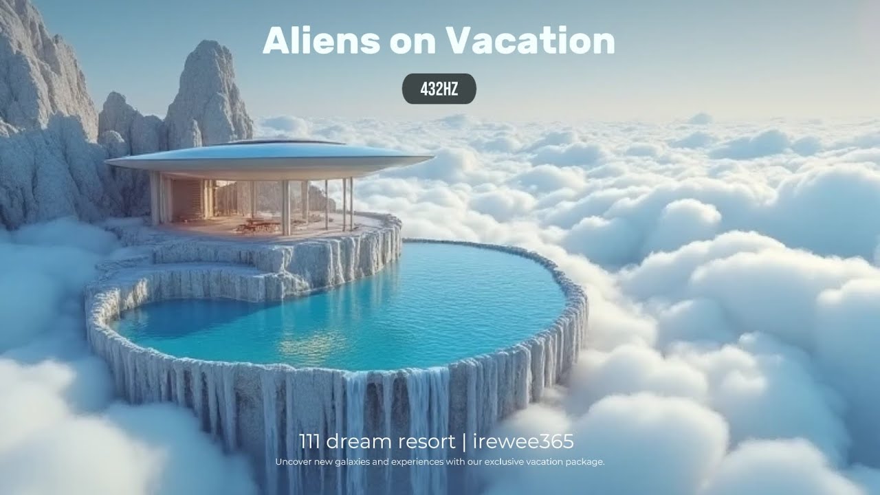Aliens on Vacation 432Hz | 111 Dream resort | Rest in the Frequency no.3