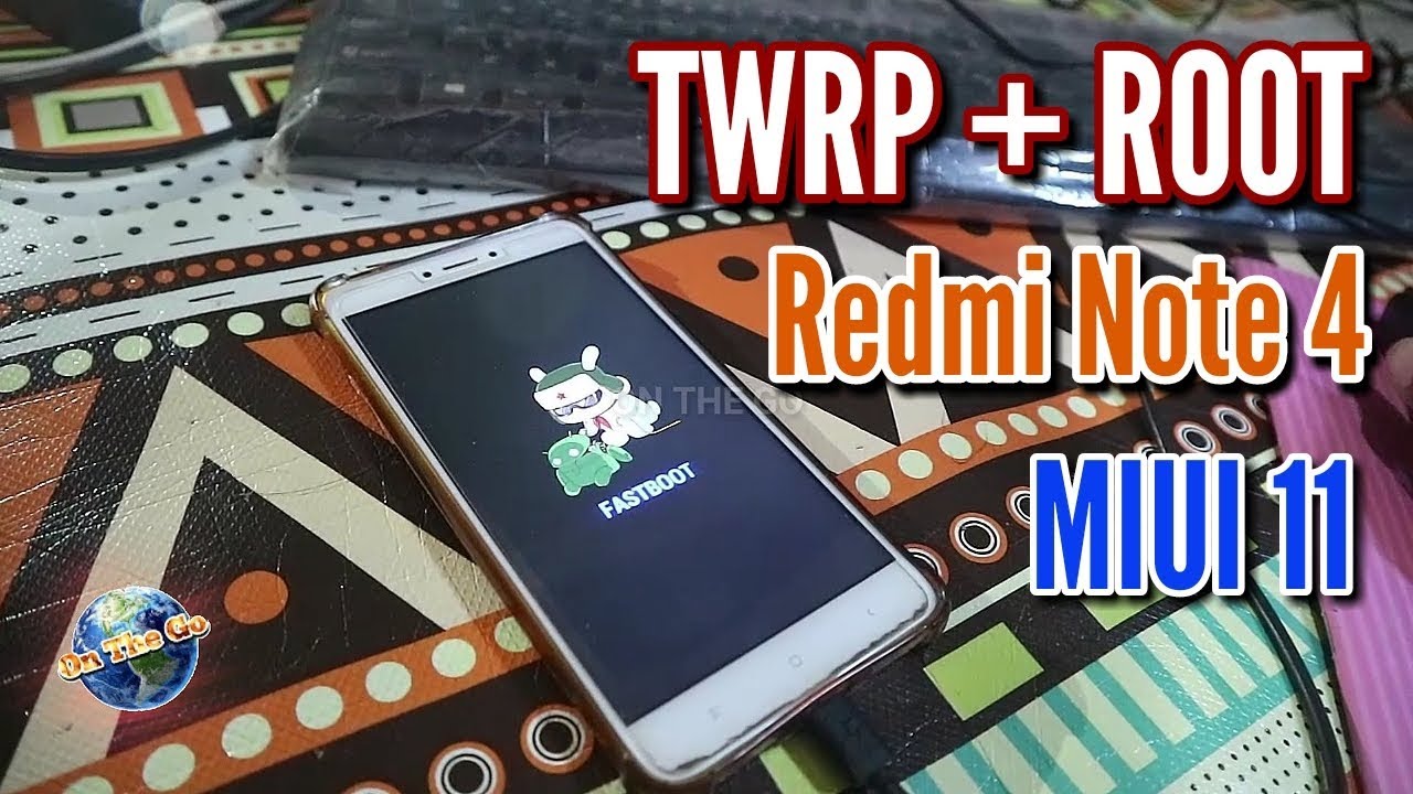 TWRP + ROOT Redmi Note 4 MIUI 11 TERBARU