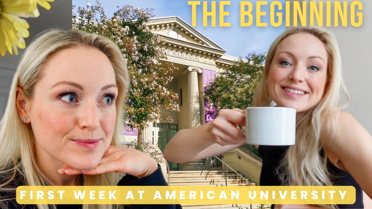 First week of classes at American University | Washington Semester Program, Washington, DC