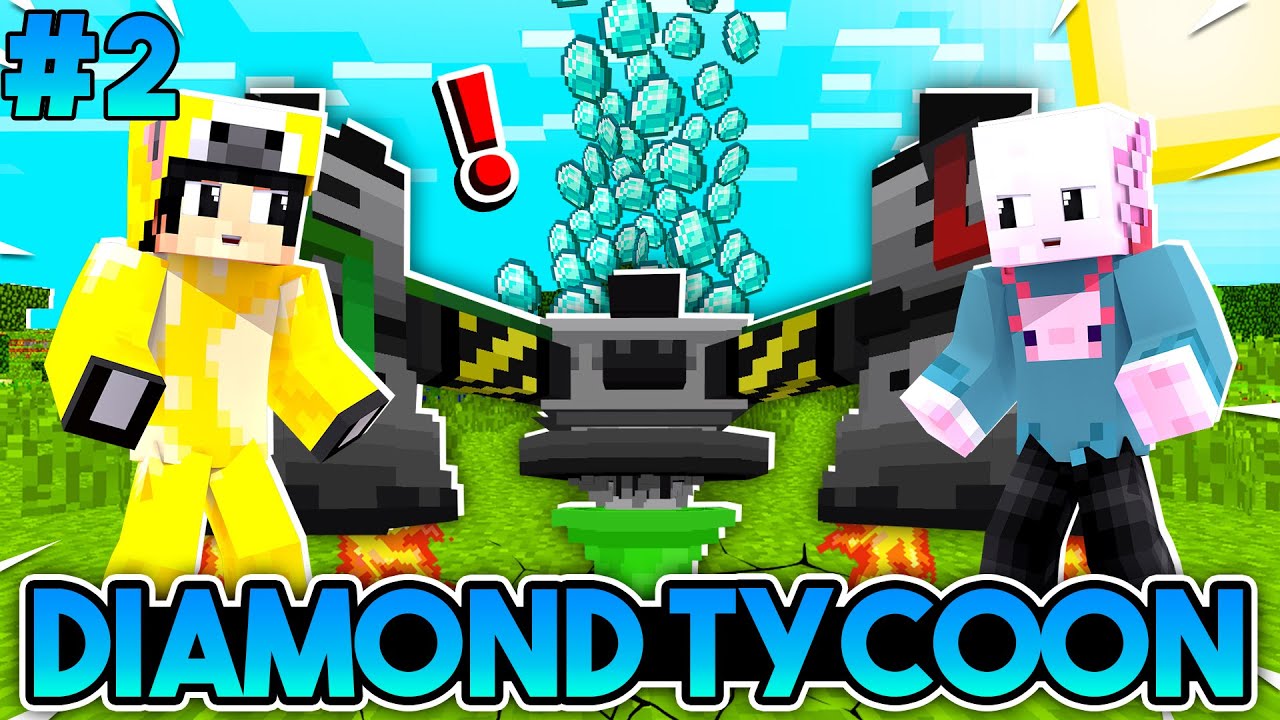 HER ŞEYİ SATIN ALDIK!! | Minecraft PE Elmas Tycoon [Diamond Tycoon] | #2