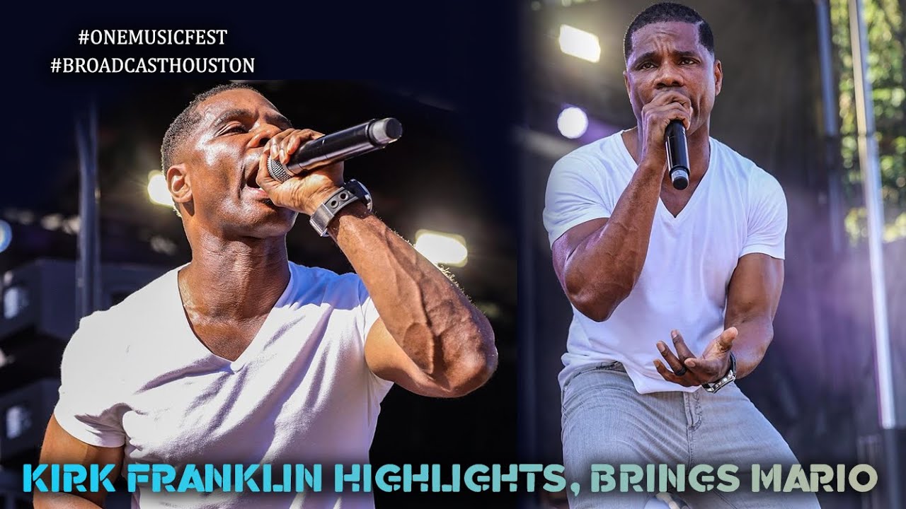 KIRK FRANKLIN Brings MARIO To Sing DYNAMIC GOSPEL SONG @ ONE MusicFest 2021