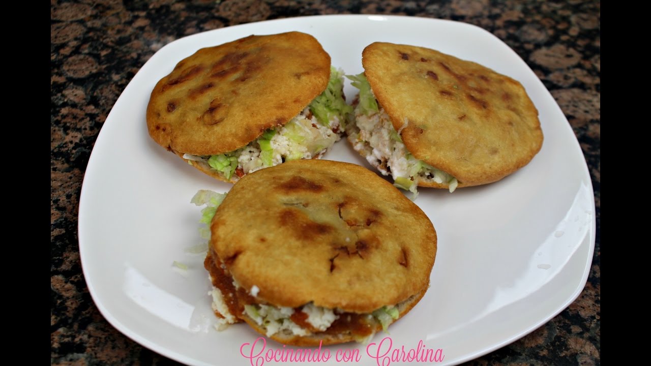 GORDITAS DE CHICHARRON / GORDITAS FRITAS INFLADAS