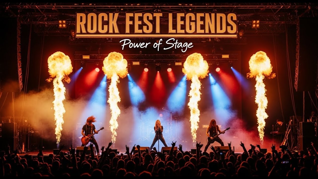 Hard Rock Guitar Legends Best Classic Rock Anthems Rock Ballads Collection and Heavy Metal Playlist