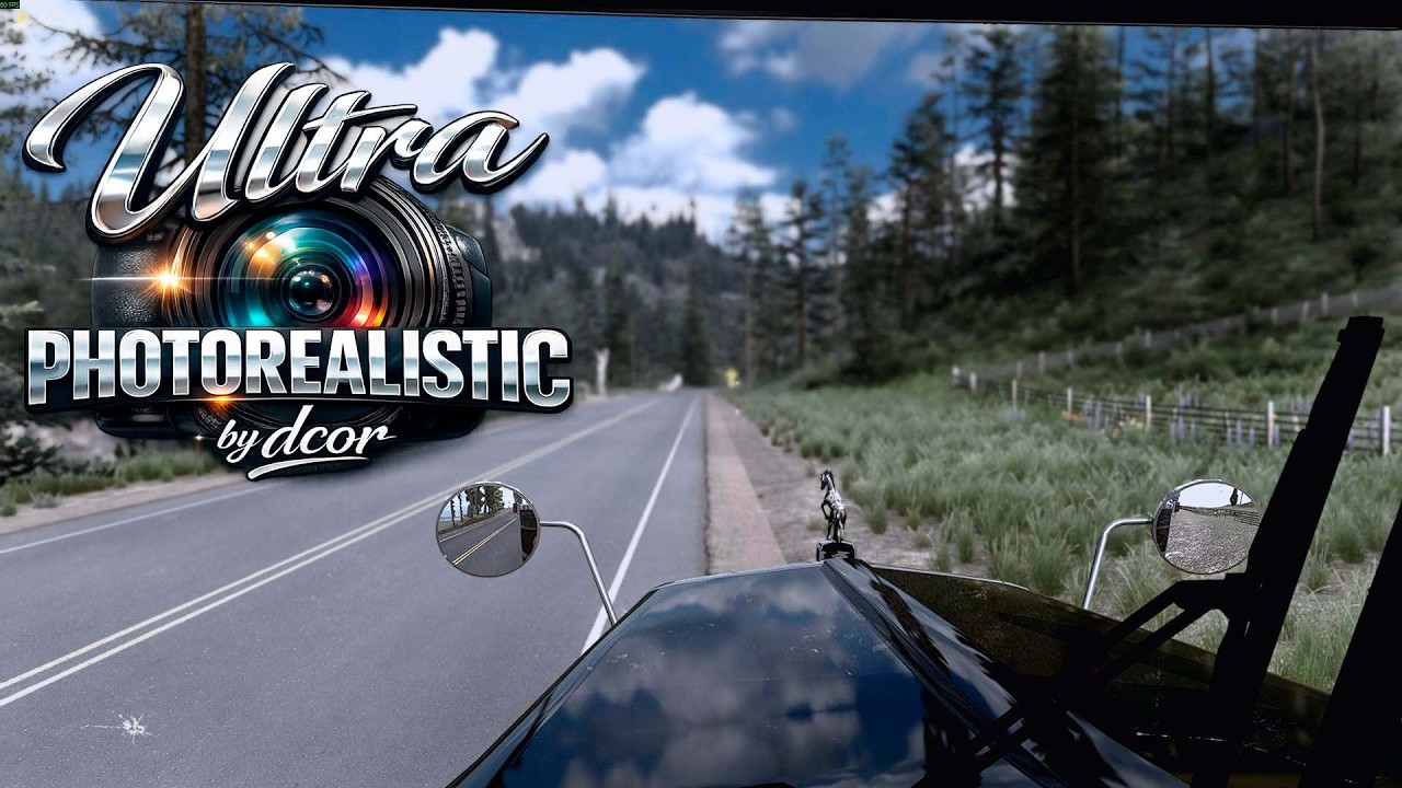 🔊🎧🎧ultra photorealistic by dcor ATS 1.58 CAT 3406E 2WS Straight pipe sound