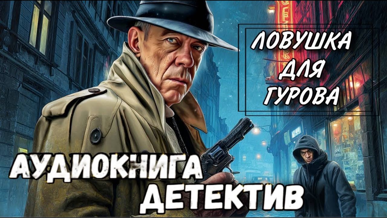 ПОЛНАЯ КНИГА | КРИМИНАЛЬНЫЙ ДЕТЕКТИВ : ЛОВУШКА ДЛЯ ГУРОВА | Слушать аудиокнигу