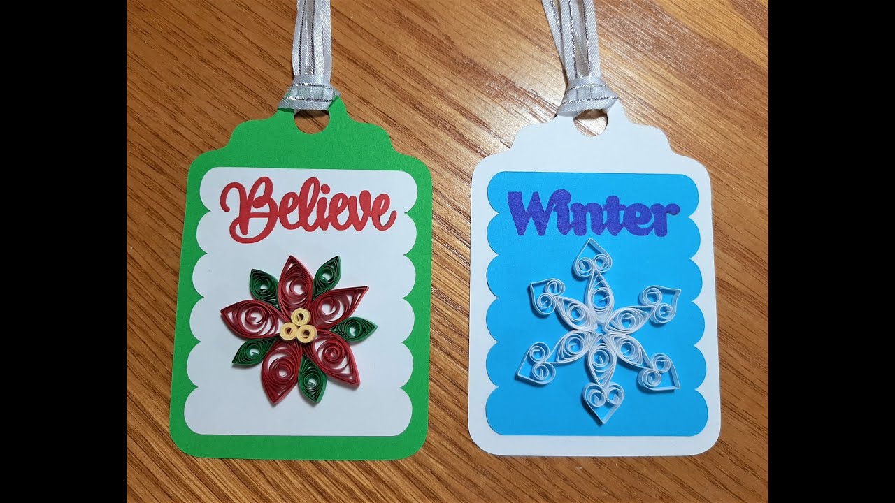 Quilling Gift Tags with the Scan N Cut July 25, 2021