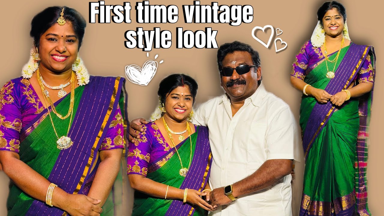 Vintage style look ❤️ #minivlog #outfit #jewellery 