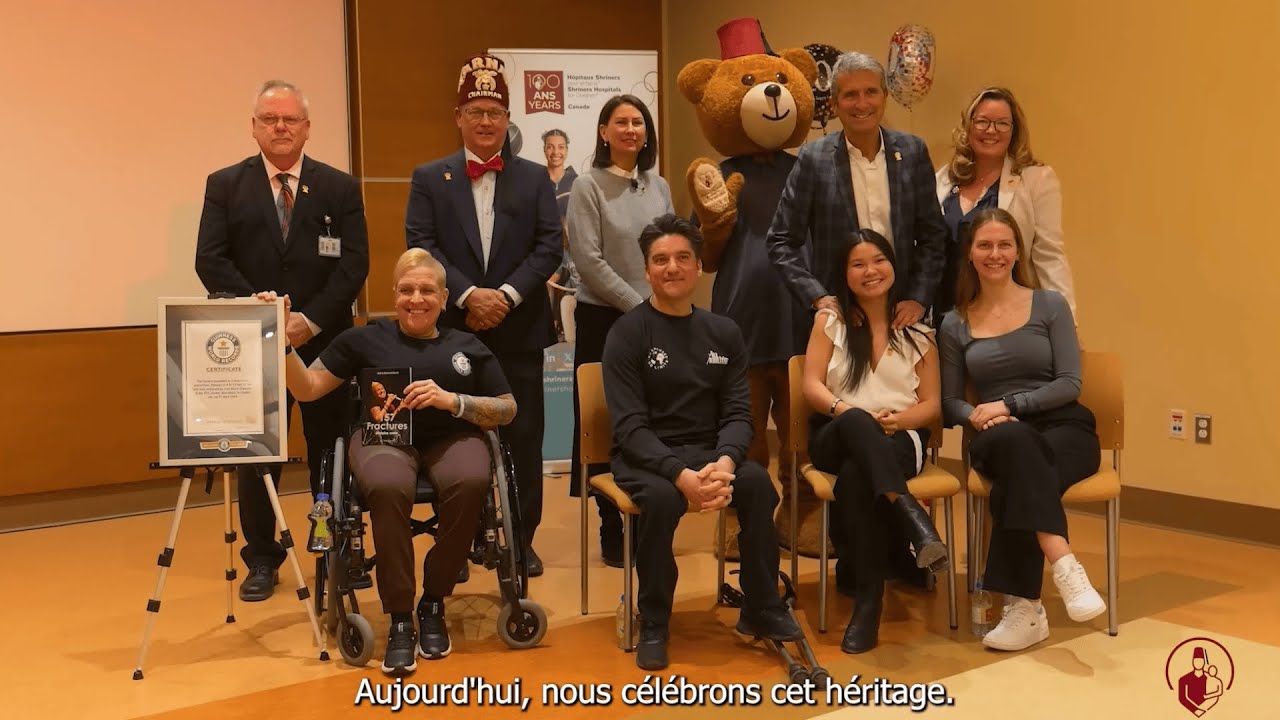 Les Hôpitaux Shriners pour enfants Canada célèbrent leur centenaire