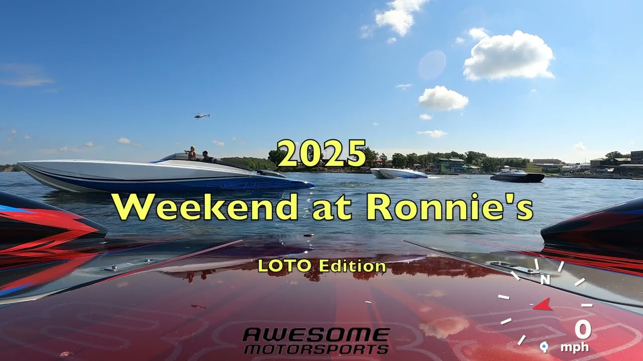 2025 Weekend at Ronnie's LOTO Edition Friday's run to The Cave Skater Powerboats Offshore powerboats