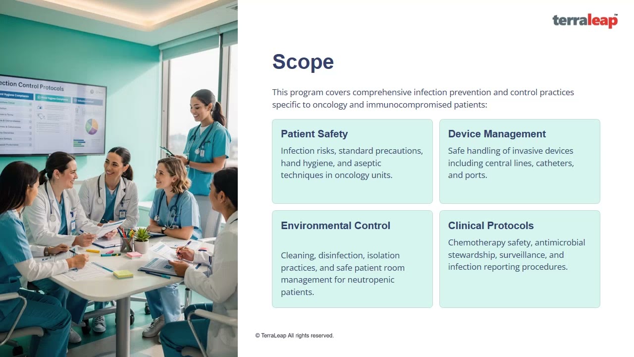 Oncology & Immunocompromised Patient Infection Prevention & Control IPC