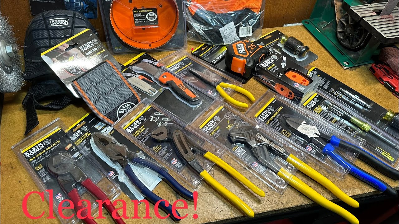 Klein Tool Haul From Home Depot