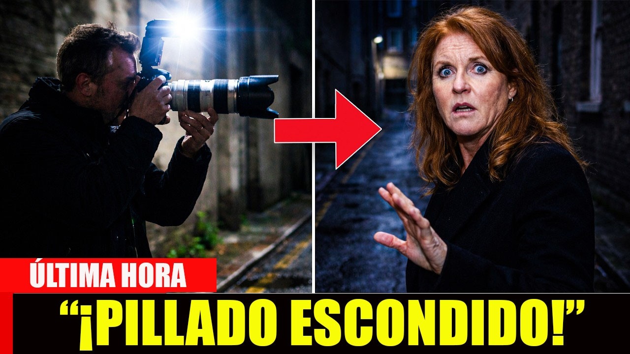 ¡Sarah Ferguson al descubierto! ¡Los paparazzi la captan en un lugar secreto!