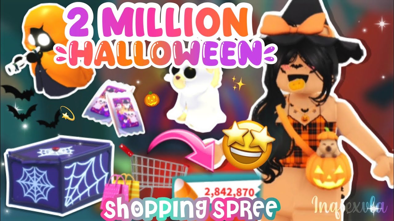2 МИЛЛИОНА 🤩 ШОПИНГА НА ХЭЛЛОУИН 🛍️ В Adopt Me!
