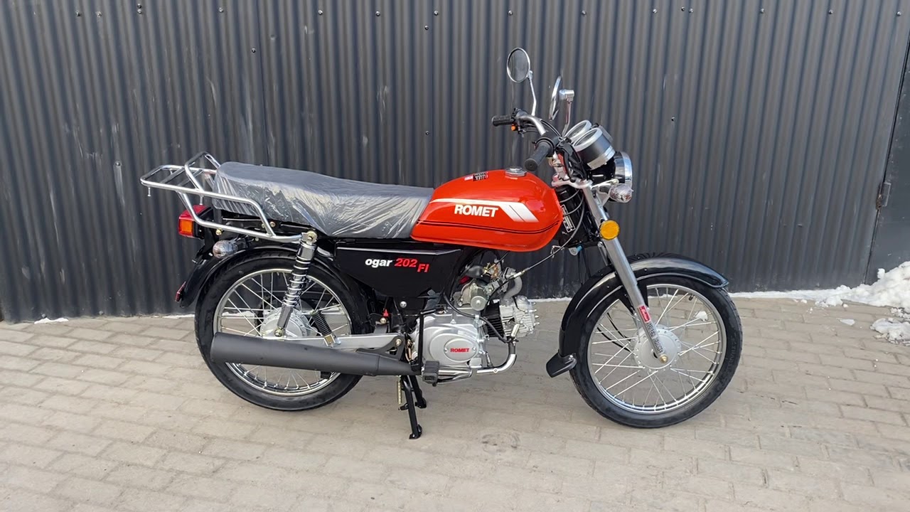 Motorower 49CC Ogar 202 FI - prezentacja motoroweru #salon2kolka.pl