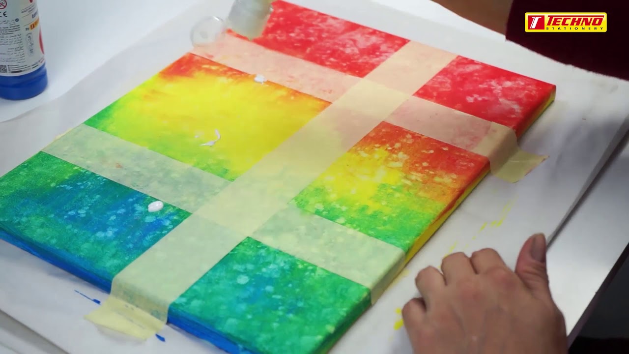 Créer un beau tableau avec la peinture Primo de Techno