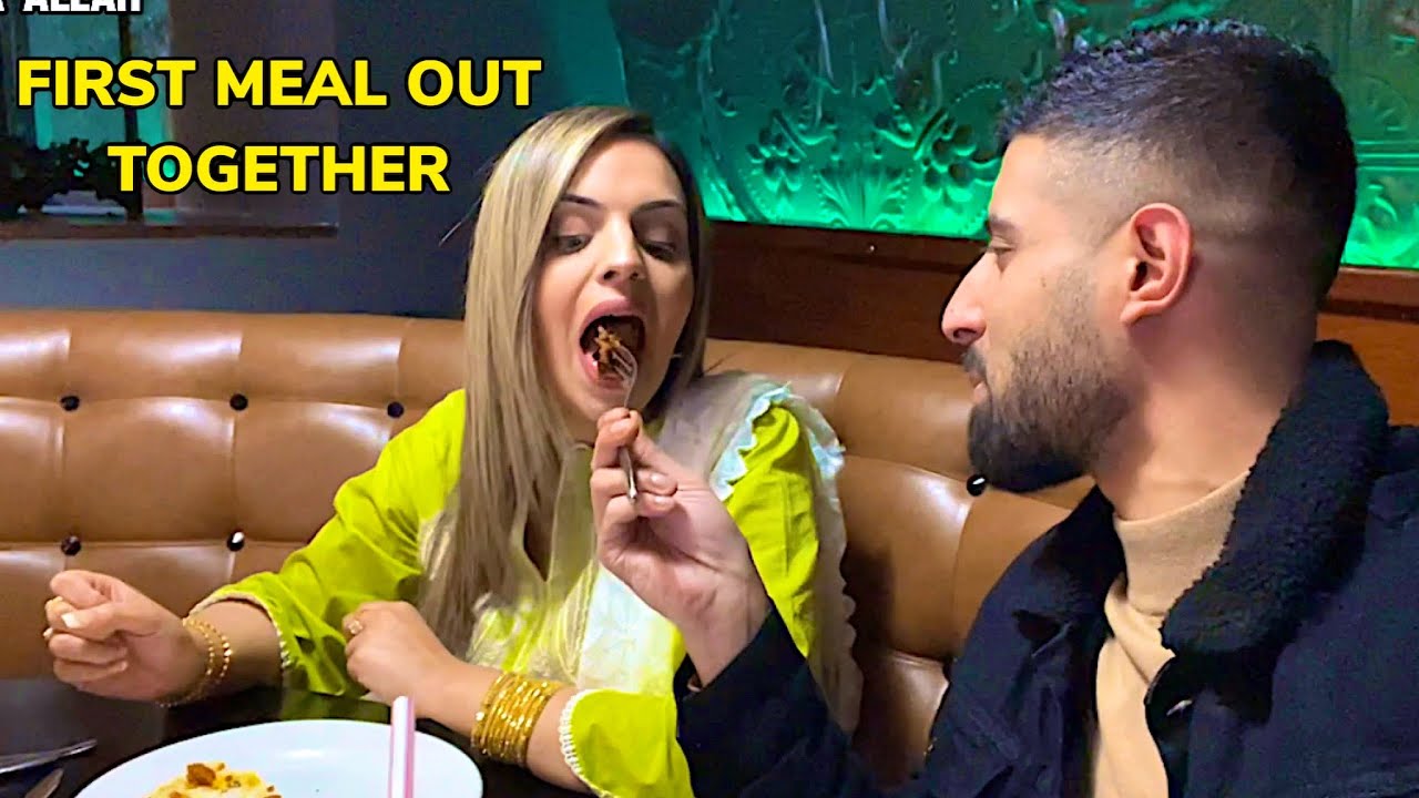 OUR FIRST MEAL OUT TOGETHER ❤️