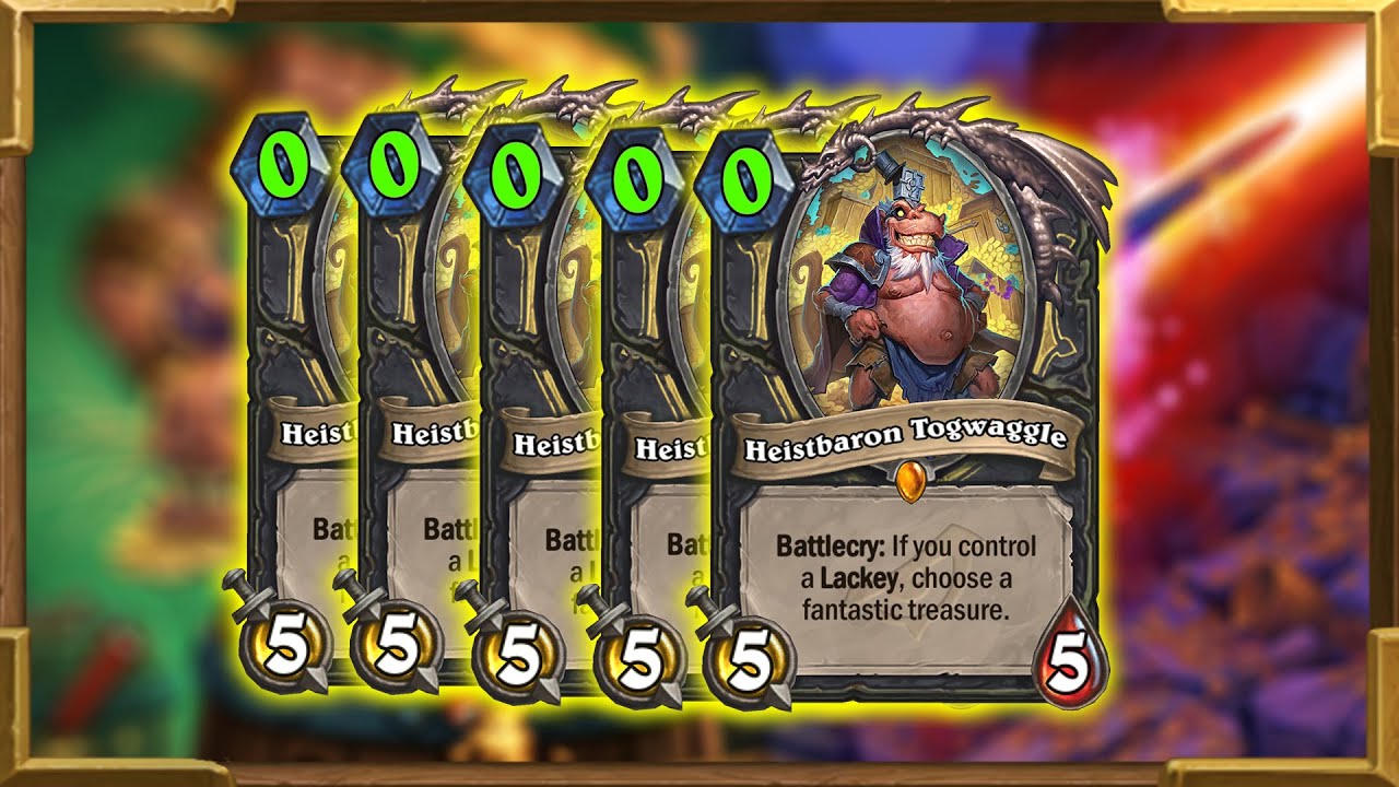 Infinite 0 Mana Togwaggle??!! Rogue Is 80% Beyond Broken | Ashes of Outland New Decks | Hearthstone