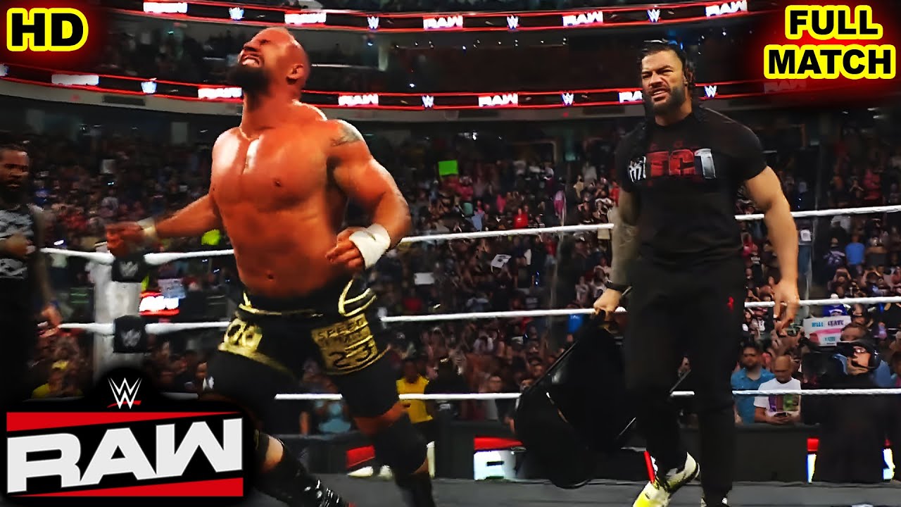 FULL MATCH: Roman Reigns Vs Bron Breakker | WWE RAW November 17, 2025 | WWE Raw Highlights