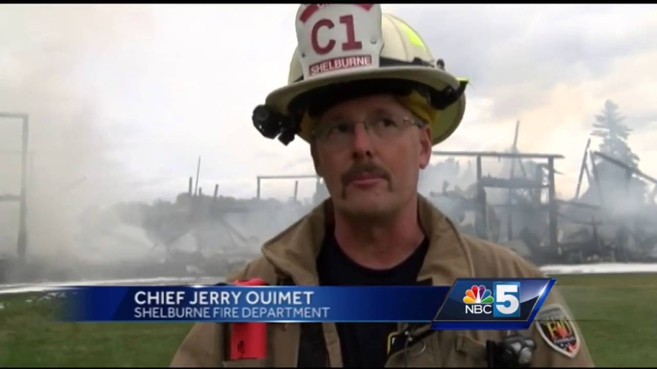 Fire destroys Shelburne Farms barn