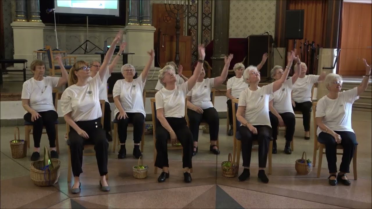 40. Olajág Otthonok Olajág Ritmus Klub, Budapest. Vezető:  Csécsi Zsófia.  Senior Örömtánc. Győr.