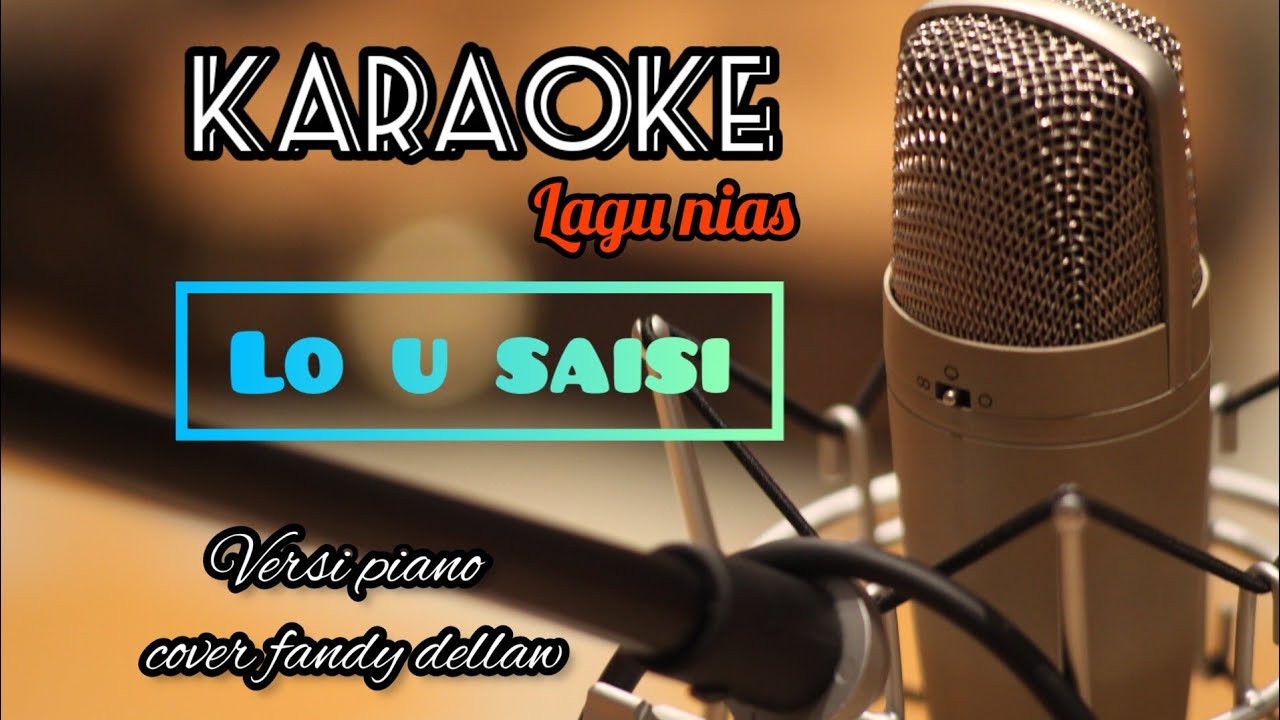 Karaoke lagu Terpopuler Lo usaisi- Frans. versi Piano Super jernih