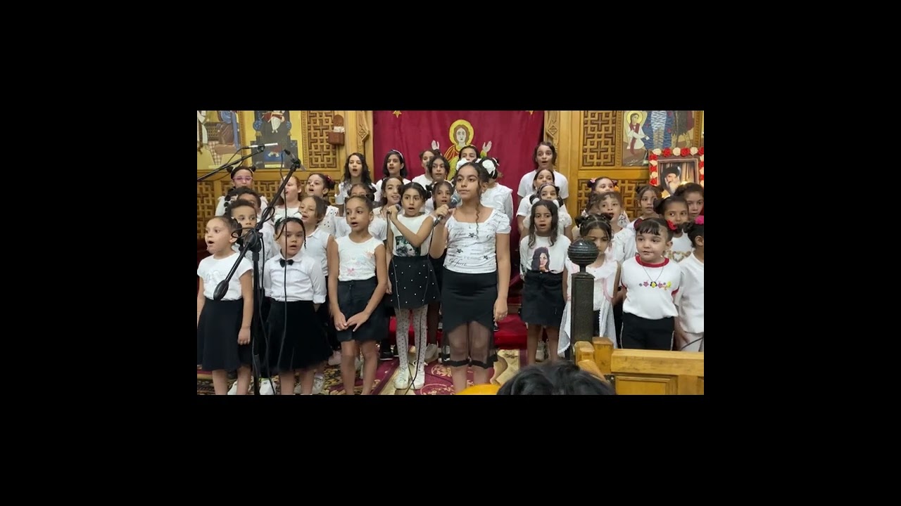 ترنيمة نورى نورى كورال The Little Angel 👼♥️كنيسة مارمينا والبابا كيرلس السادس بالخصوص