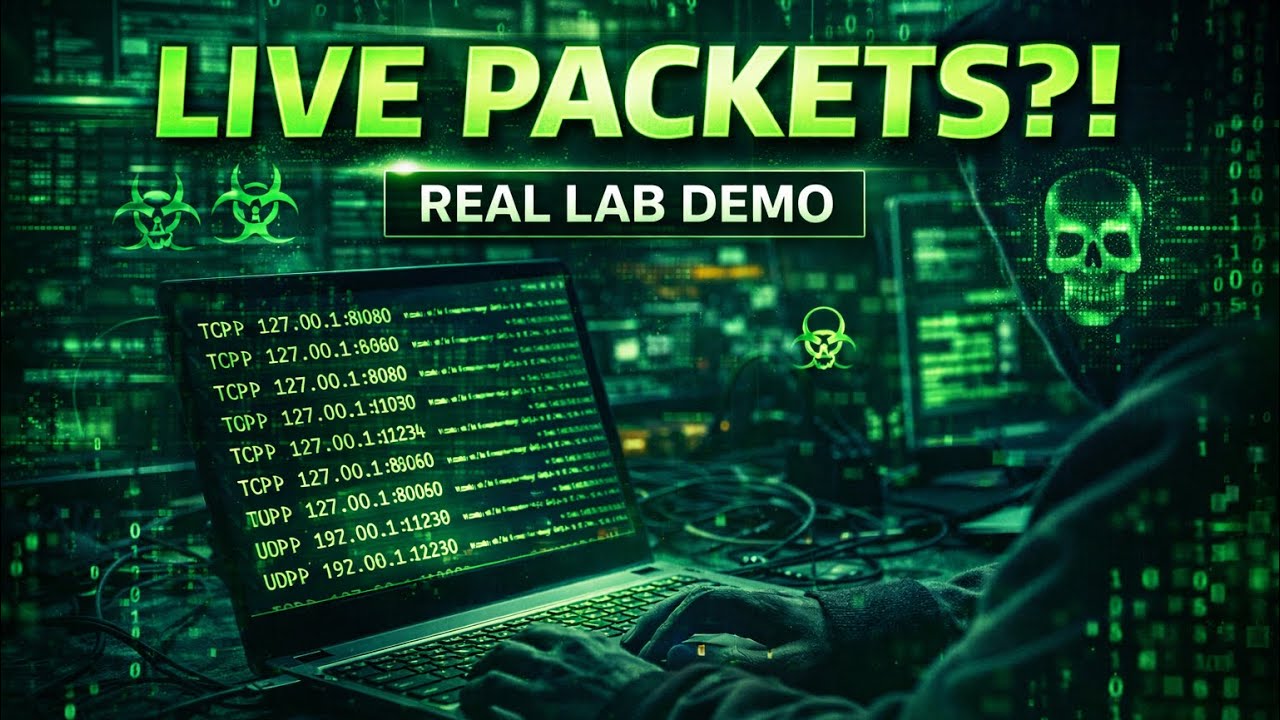 Live Packet Monitoring in Kali Linux | Python HTTP Server + Tcpdump Lab Demo (Ethical Hacking 2026)