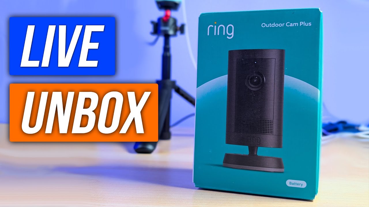 Unboxing The New Ring Outdoor Cam Plus!