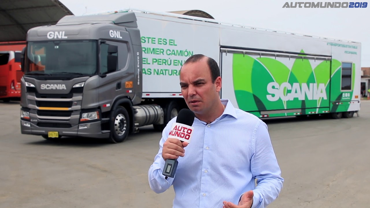 Scania - Primer camión a gas natural licuado