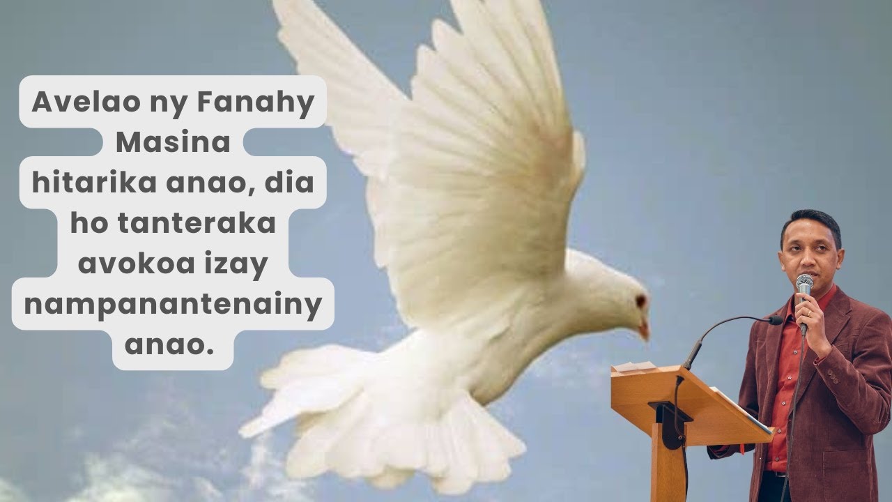 Marka 16: 15 - Avelao ny Fanahy Masina hitarika anao: ho tanteraka avokoa izay nampanantenainy anao