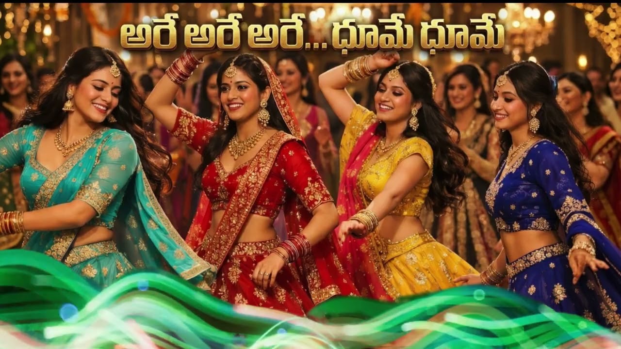 అరే అరే అరే… ధూమే ధూమే | Telugu–Hindi Wedding Celebration Song | Sangeet / Dance Anthem