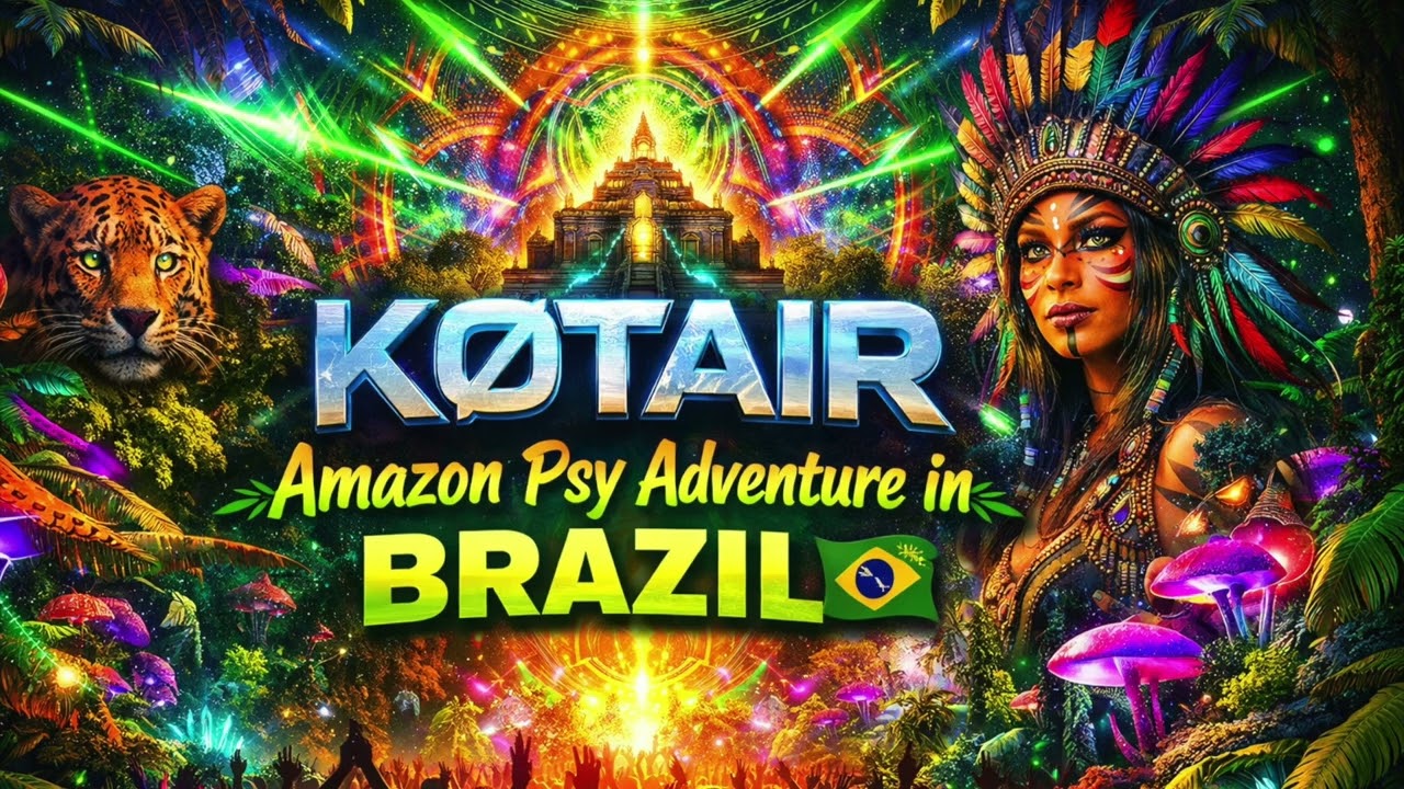 KØTAIR – Amazon Psy Adventure in Brazil 🇧🇷