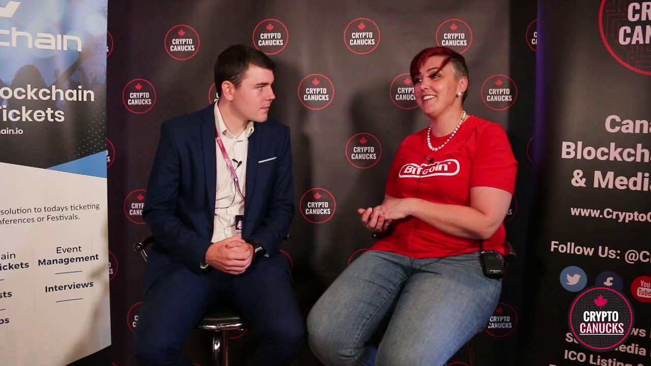 Amber D. Scott, Founder of Outlier Solutions Inc. @ Blockchain Futurist Conference in Toronto