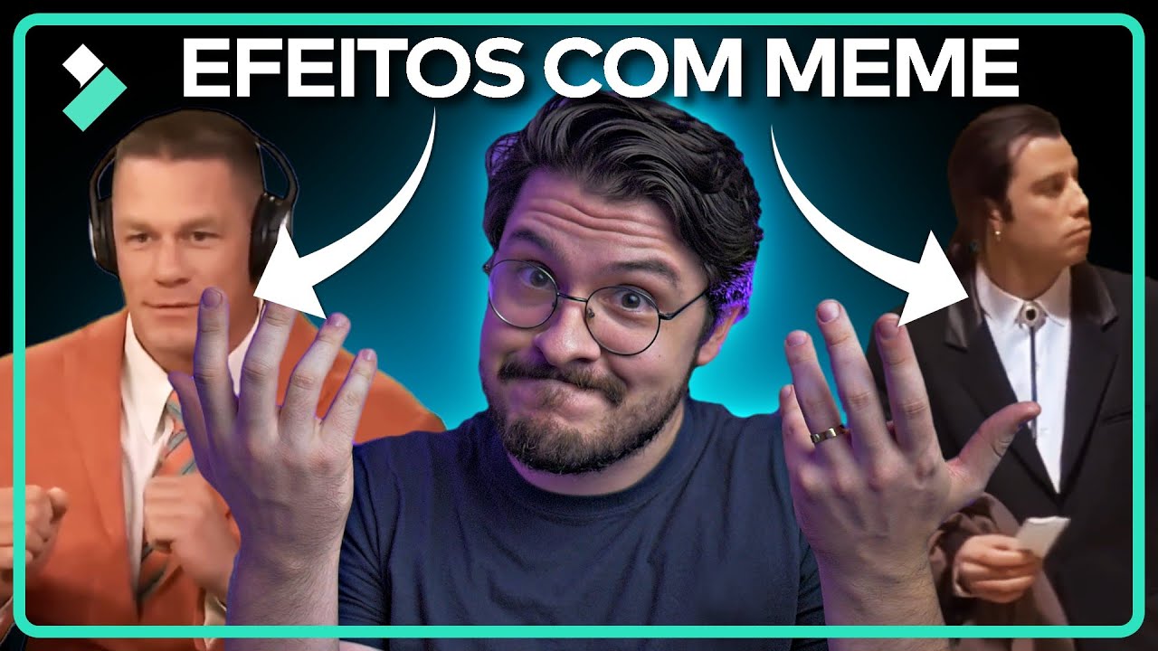 Como CRIAR VÍDEOS mais CRIATIVOS usando MEMES  Efeitos |  Filmora