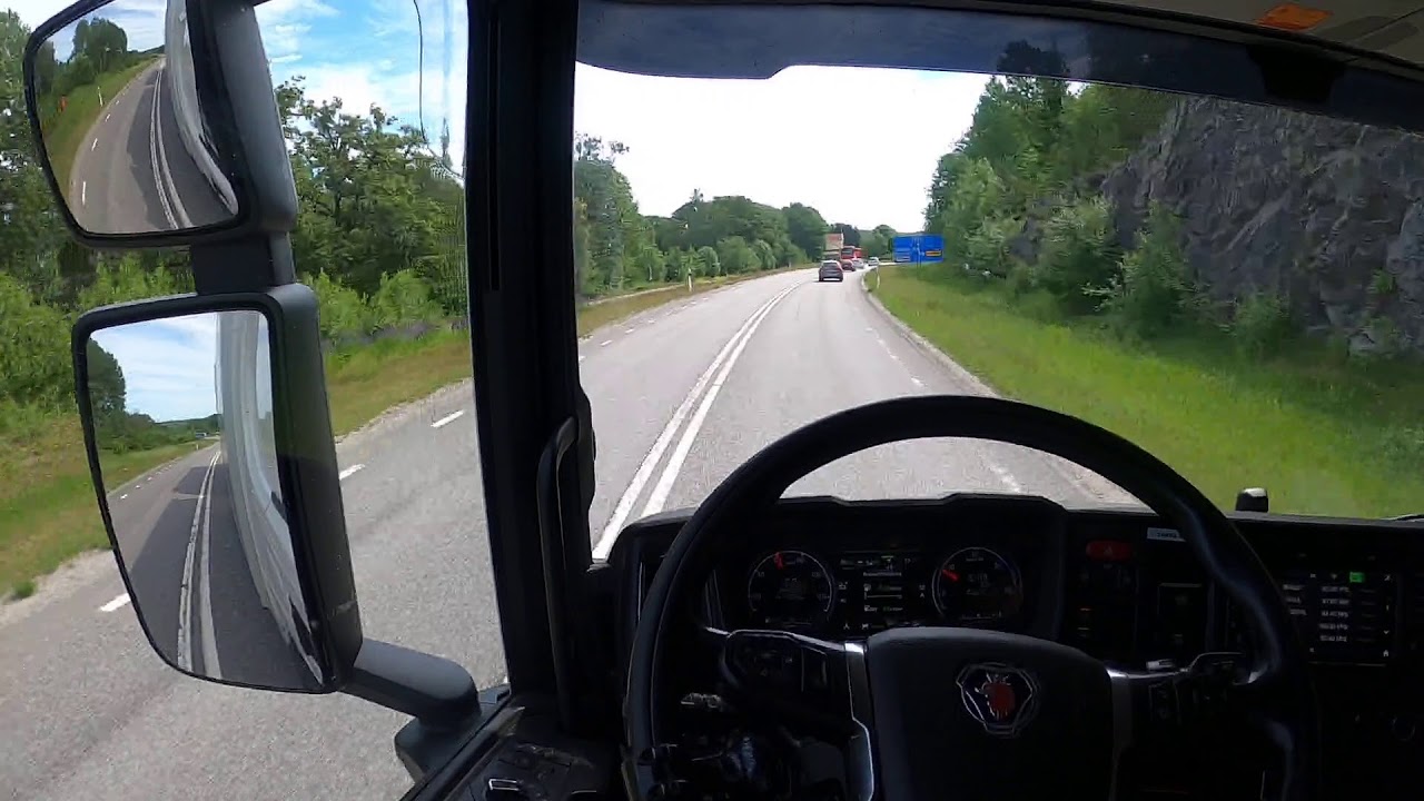Live! Scania g450 & Trailer driving, Stockholm, Sweden #GoProHero8Black