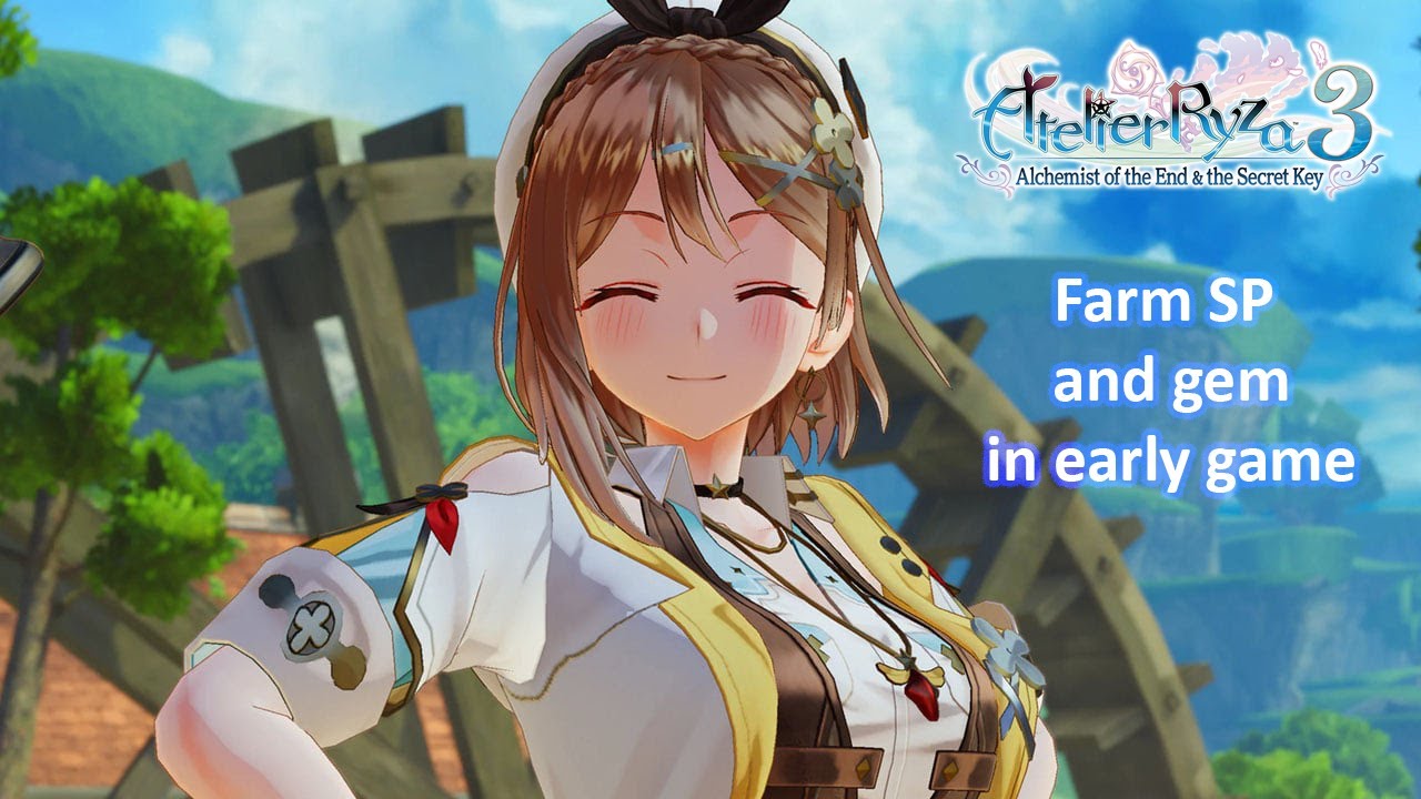 Atelier Ryza 3 - Farm SP and gem in early game