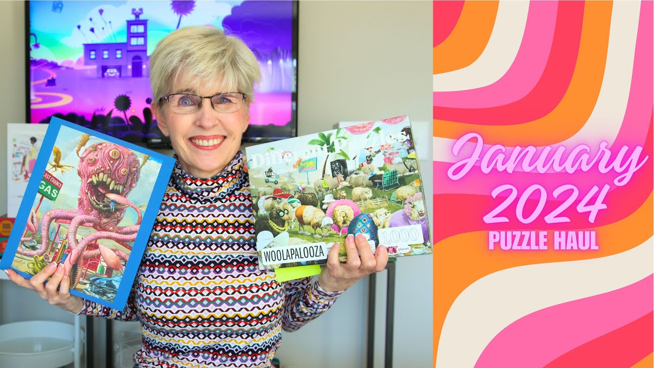 January 2024 Puzzle Haul!