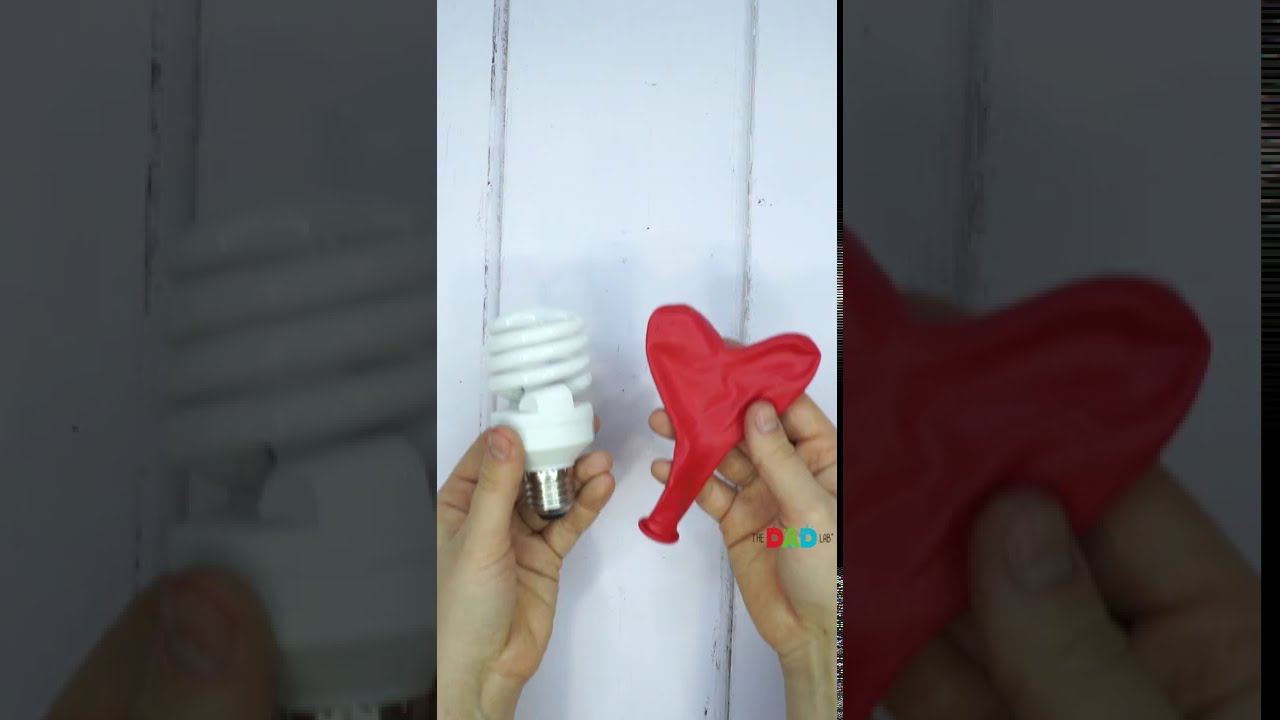 How to Power a Light Bulb with a Balloon | Simple Science Experiment with Static Electricity