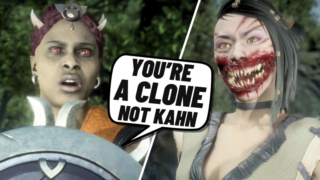 You're a CLONE, Mileena | MK11 Sheeva INTROs Females |