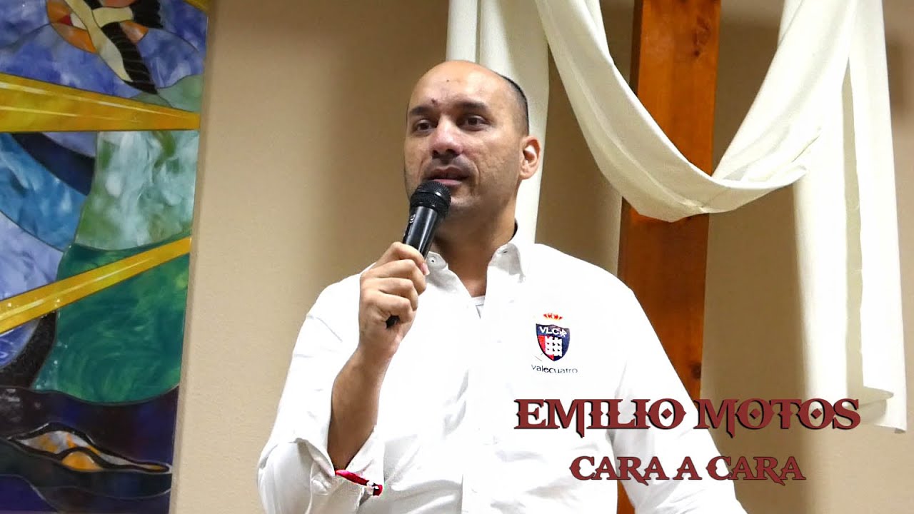 EMILIO MOTOS  /  TEMA - CARA A CARA /  REUNION  JUVENTUD DE VALENCIA  - CASTELLON  - EN  TORRENTE
