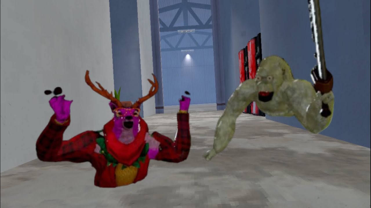 ТРОЛЛИНГ ЛЮДЕЙ С БОЛЬШИМ МЕЧОМ В ANIMAL COMPANY VR