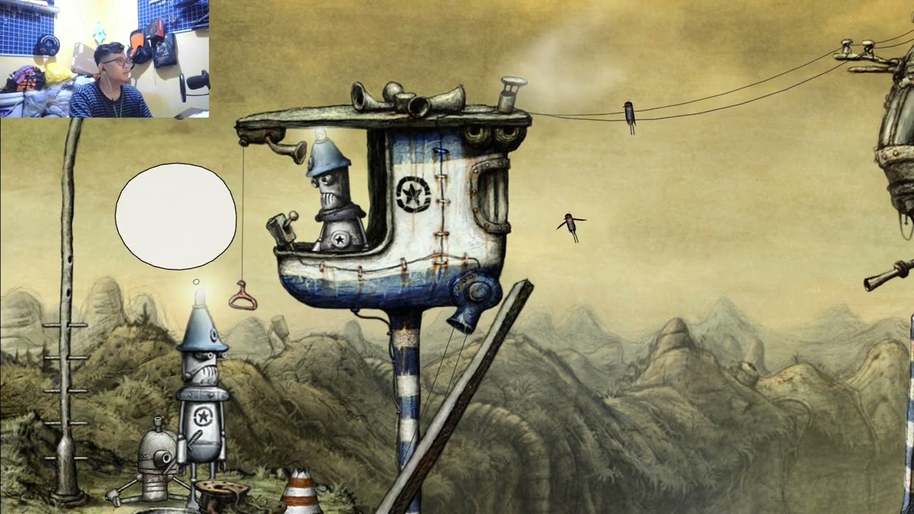 KITA GAME PUZZLE SANTAI LAGI GAK SIH!! (Machinarium Part I)