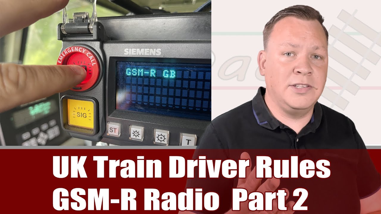 Train Driver Rules GSMR Part 2 - Railway Emergency Call, Safety Broadcast, Deadman's Handel DSD