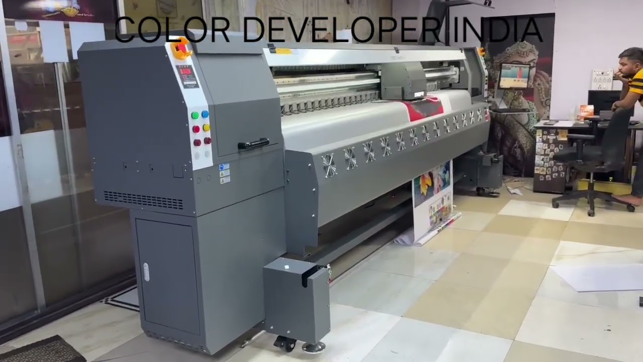 Flex printing machine Gethray solvent machine