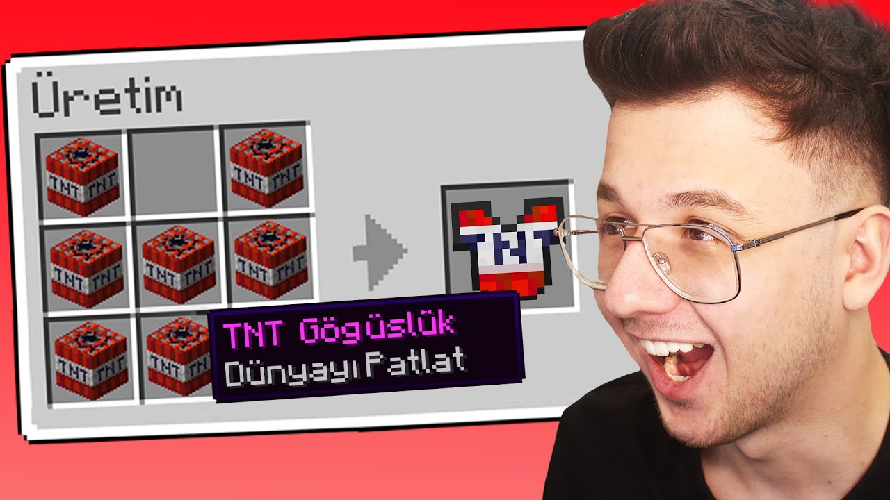 minecraft AMA her bloktan zırh yapabiliyorum!
