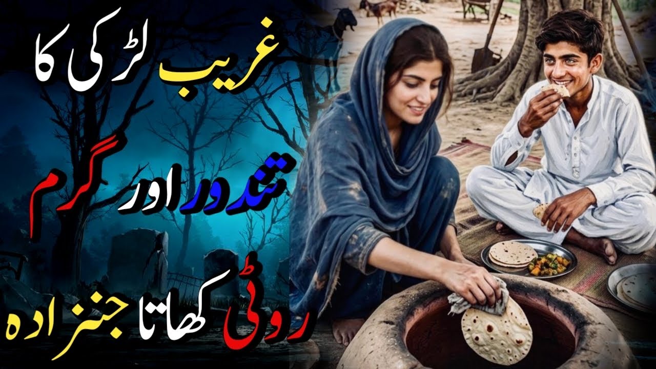 Barish Mein Garam Roti Khaney Wala Jinzzada Aur Ghreeb Ladki Ka Tandoor |Dilchasp Khofnak Kahani